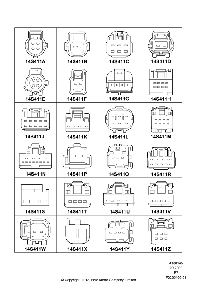 45AD - Pigtail Wiring Kits, Page A, Switches; 29/JUN/2009-11/AUG/2014