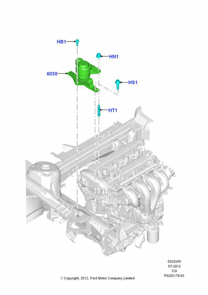 05 - Engine Mounting; 23/JUL/2012-26/APR/2018