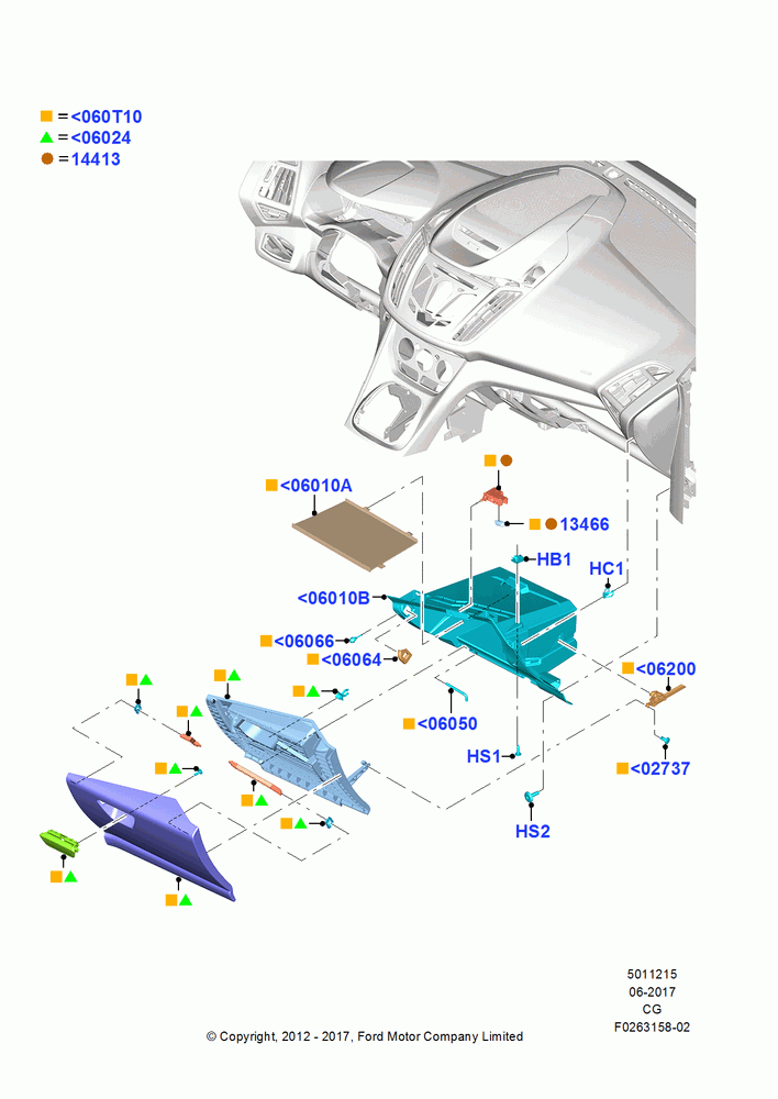15 - Glove Box; 23/JUL/2012-26/APR/2018