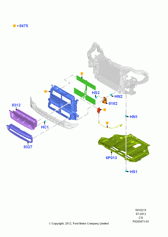 15A - Air Deflectors; 23/JUL/2012-26/APR/2018