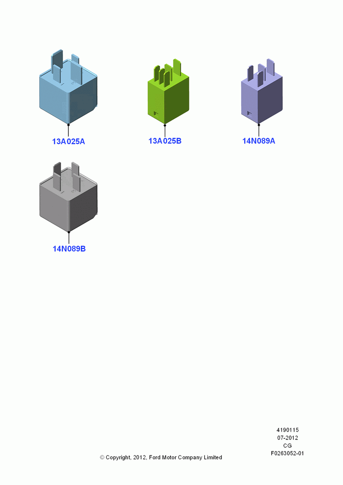 15A - Relays, (+) "NA Market "; 23/JUL/2012-26/APR/2018