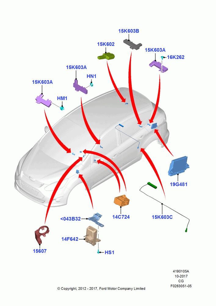 05A - Vehicle Modules and Sensors, Gas/Electric Hybrid; 23/JUL/2012-26/APR/2018