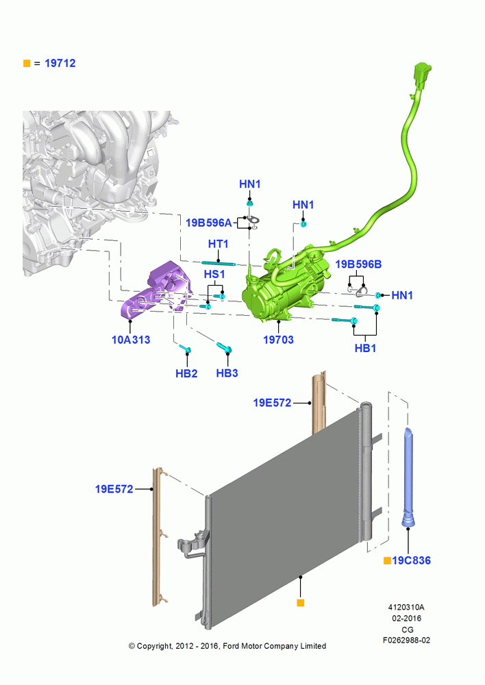 10A - Air Conditioning Condensr/Compressr; 23/JUL/2012-26/APR/2018