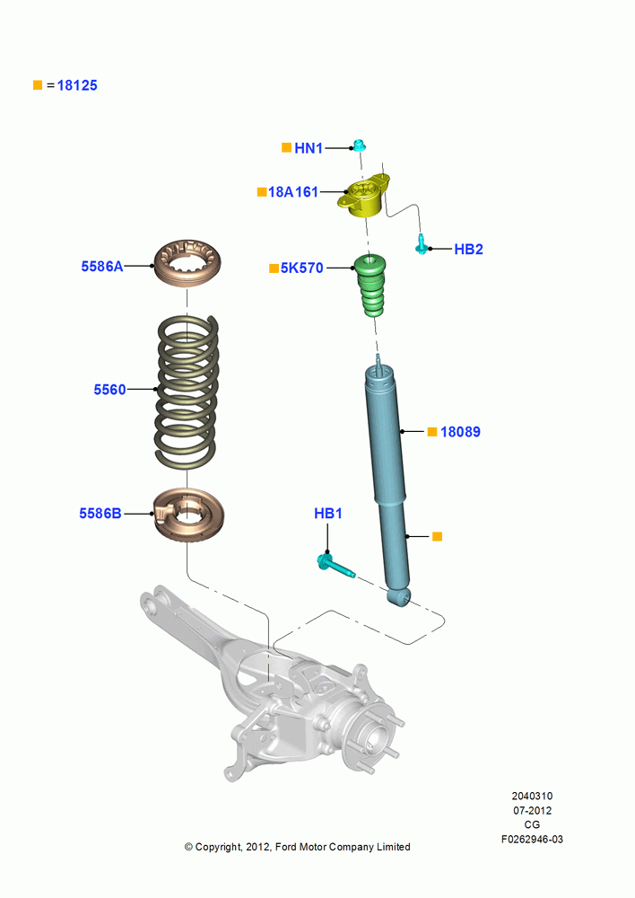 10 - Rear Springs and Shock Absorbers; 23/JUL/2012-26/APR/2018
