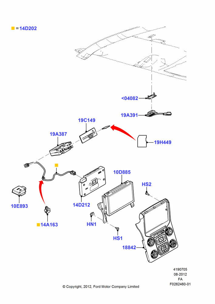 05B - Navigation System, With Navigation System; 22/OCT/2012-05/JUL/2016