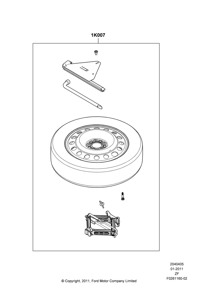 Wheels, Base, Less Spare Wheel, Accessory