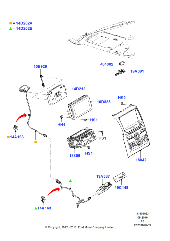 05J - Audio Equipment - Original Fit, Human Machine Interface 3; 29/FEB/2012