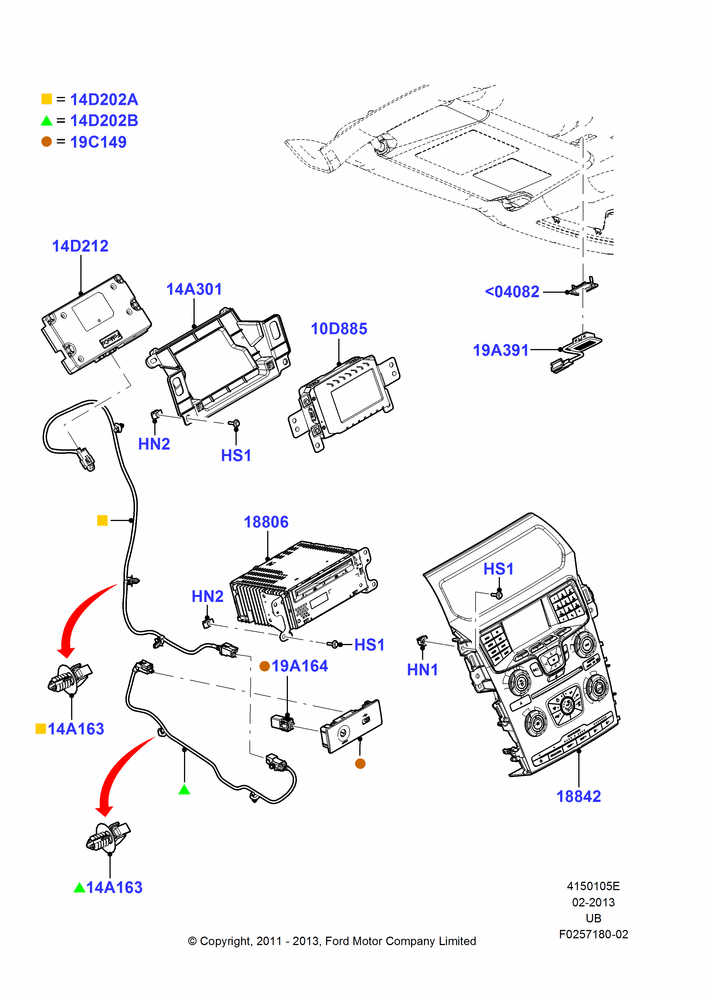 05E - Audio Equipment - Original Fit, Human Machine Interface 5; 09/JAN/2012-03/JUN/2013