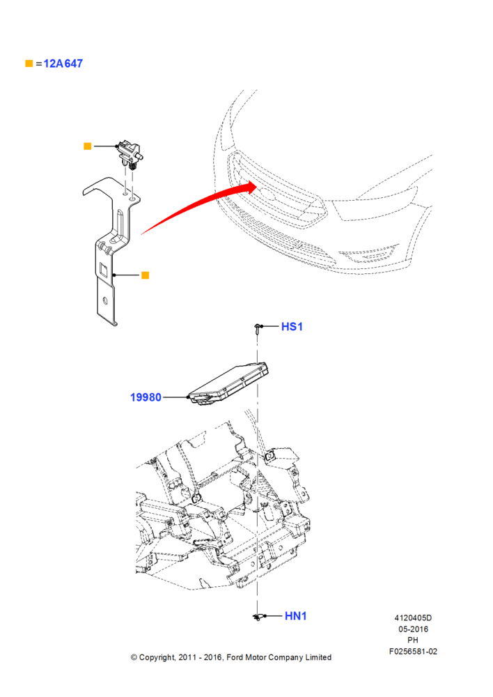 05D - Heater & Air Conditioning Controls, Dual Zone Auto Temp Control A/C; 06/FEB/2012-01/MAR/2019