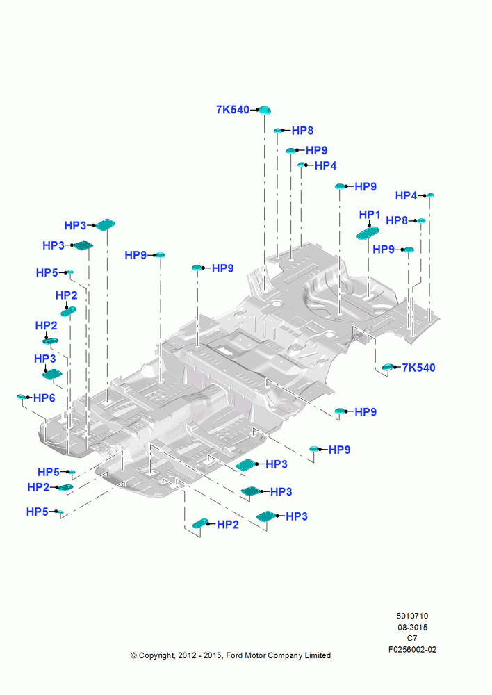 10 - Plugs - Floor Pan; 13/AUG/2012