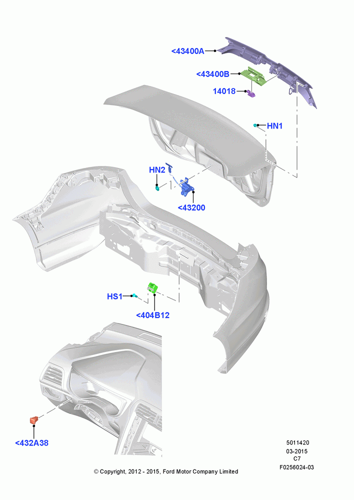 20 - Luggage Compt/Tailgte Lock Controls; 13/AUG/2012