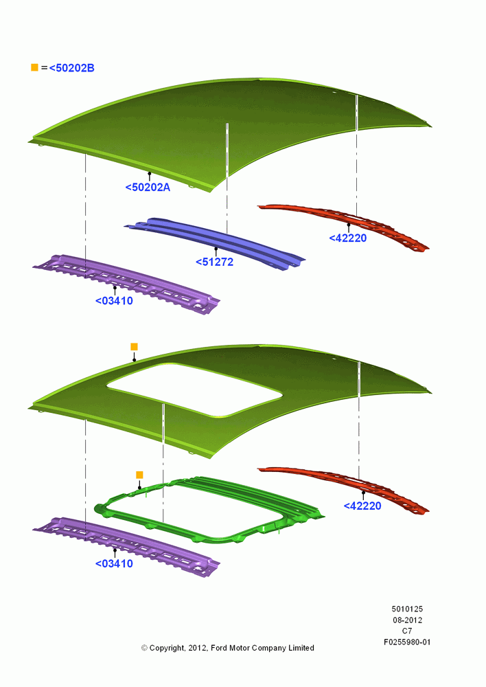 25 - Roof - Sheet Metal; 13/AUG/2012