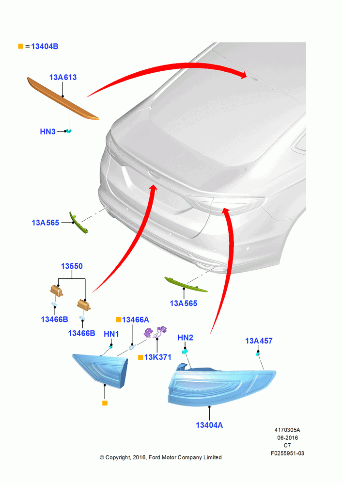 05A - Rear Lamps; 13/AUG/2012-04/APR/2016