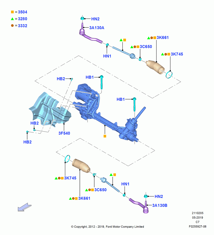 05 - Steering Gear; 13/AUG/2012