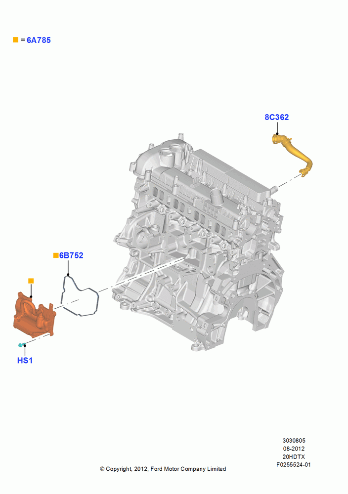 05C - Emission Control - Crankcase, 2.0L EcoBoost (240PS); 13/AUG/2012-04/APR/2016