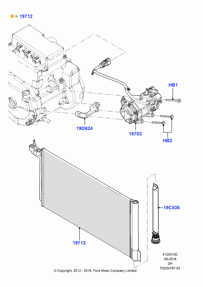 10C - Air Conditioning Condensr/Compressr, 72V/350 AMP Electric Motor; 19/MAR/2012-04/MAY/2018