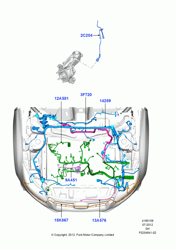 09B - Wiring - Engine And Transmission, 2.0L EcoBoost (240PS); 30/JUL/2012-15/DEC/2014