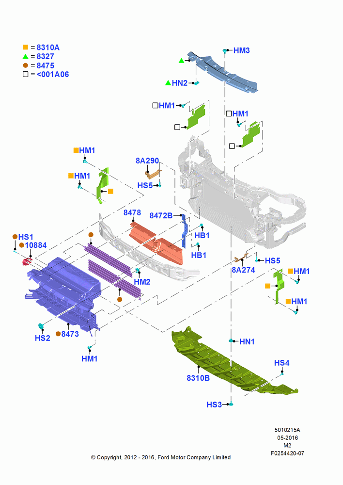 15A - Air Deflectors; 09/APR/2012-21/MAR/2016