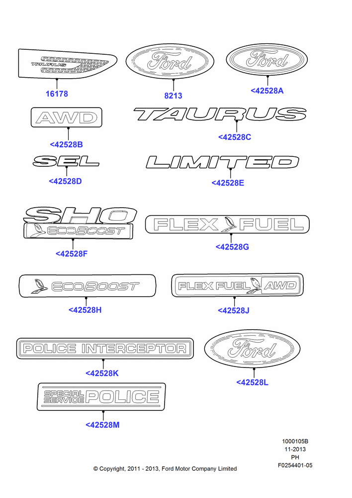 05B - Name Plates; 06/FEB/2012-01/MAR/2019