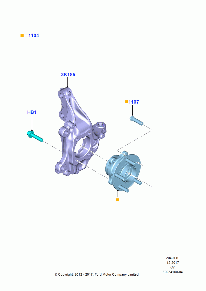 10 - Front Knuckle and Hub; 13/AUG/2012
