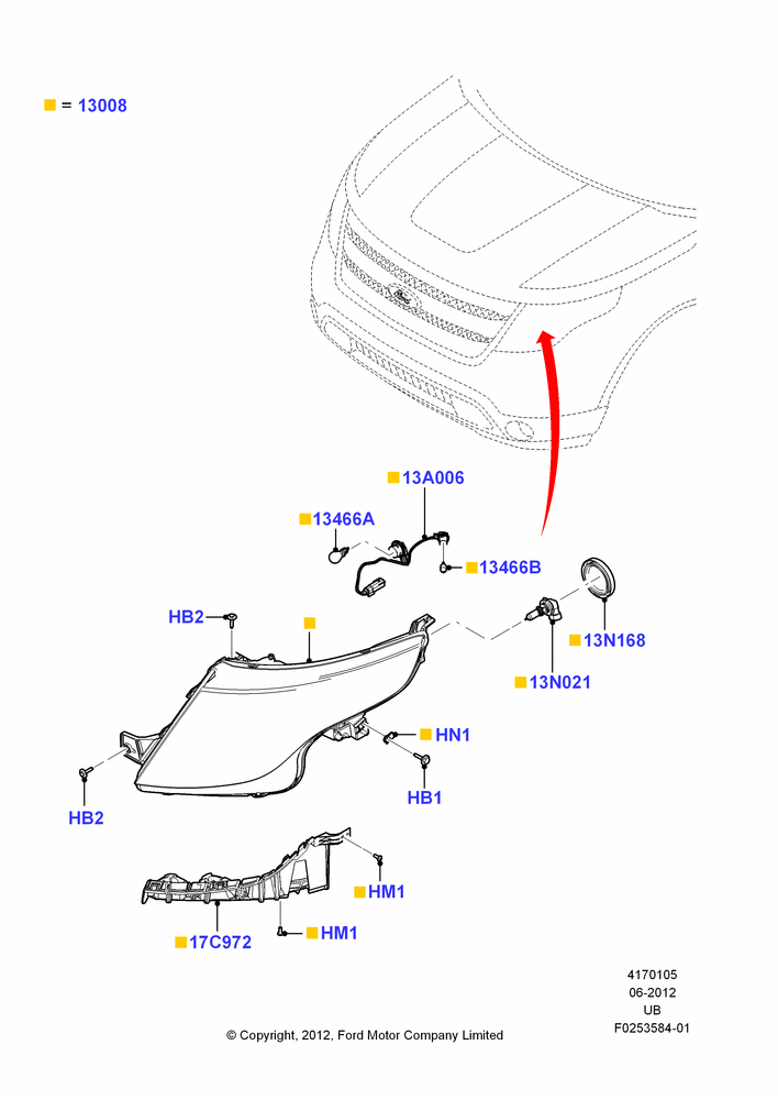Headlamps and Front Flasher Lamps, Sport