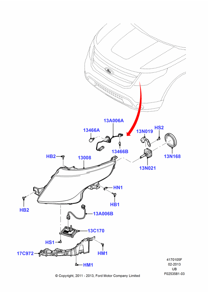 Headlamps and Front Flasher Lamps, High Intensity Discharge Headlamp