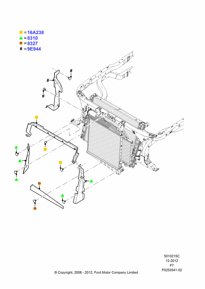 15C - Air Deflectors, With Diesel Engines; 18/DEC/2006-12/FEB/2010