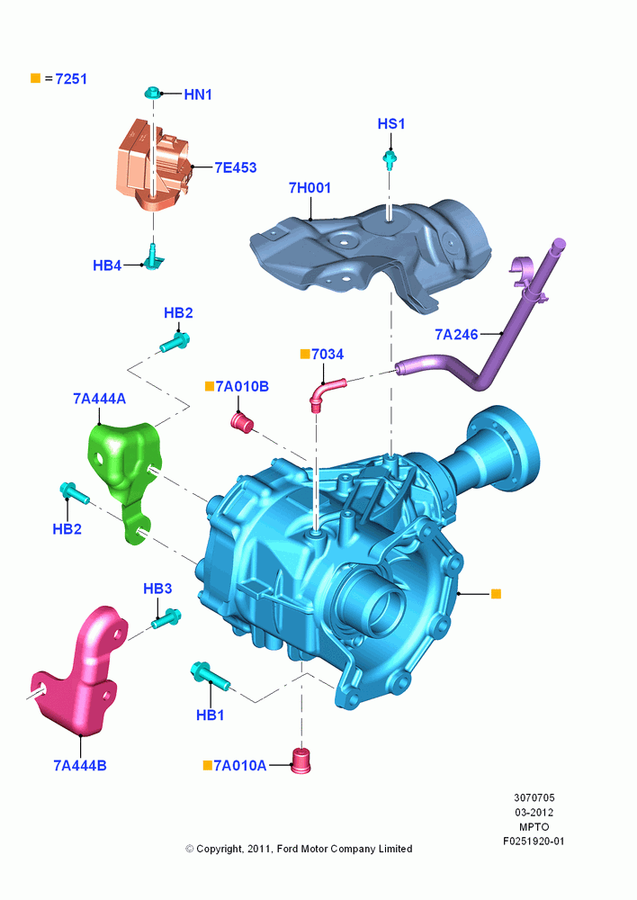 05H - Transfer Drive Case, 4WD; 09/APR/2012-13/AUG/2019