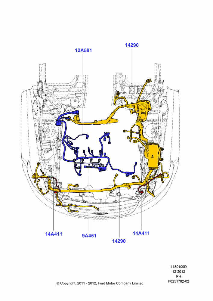09D - Wiring - Engine And Transmission, 2.0L EcoBoost (240PS); 06/FEB/2012-01/MAR/2019