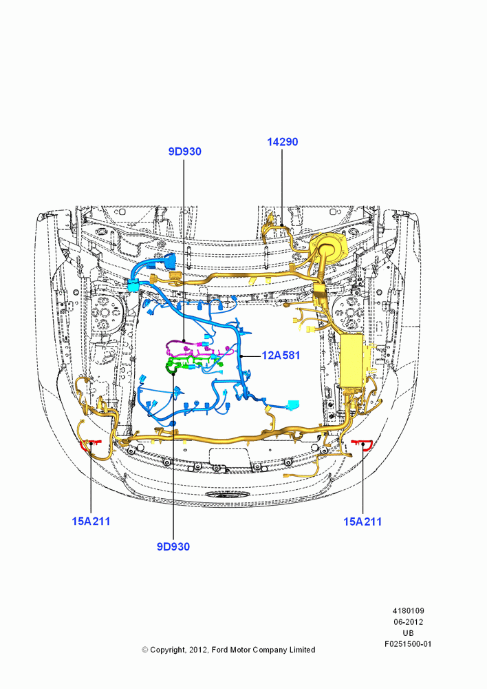 09D - Wiring - Engine And Transmission, 3.5L DOHC T/C V6 Gas; 04/SEP/2012-04/MAY/2015