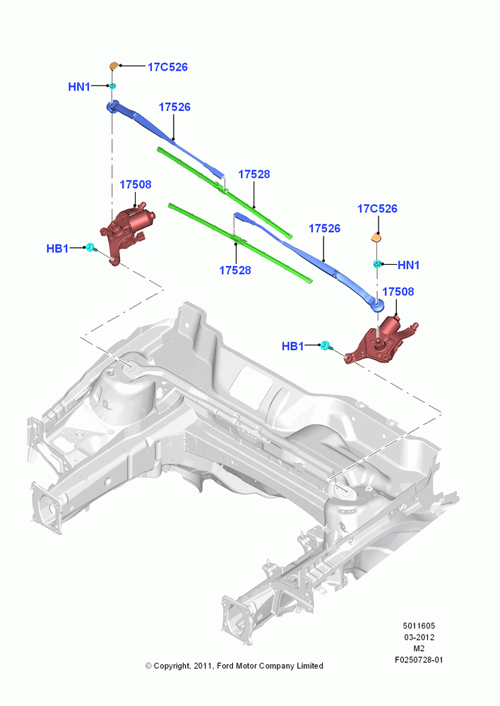 05 - Windshield Wiper; 09/APR/2012-13/AUG/2019