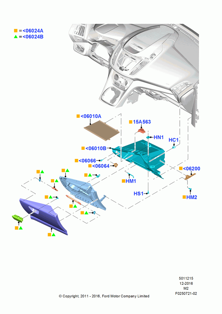15 - Glove Box; 09/APR/2012-13/AUG/2019
