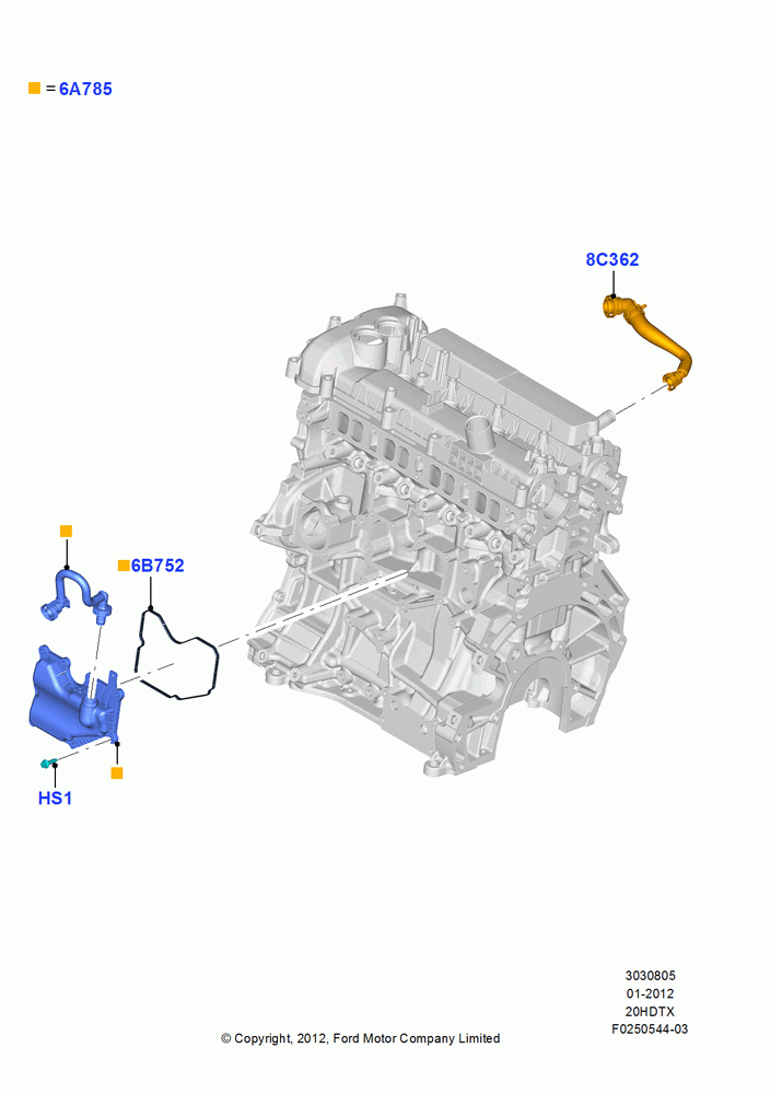 05C - Emission Control - Crankcase, 2.0L EcoBoost (240PS) - MI4; 09/APR/2012-21/MAR/2016
