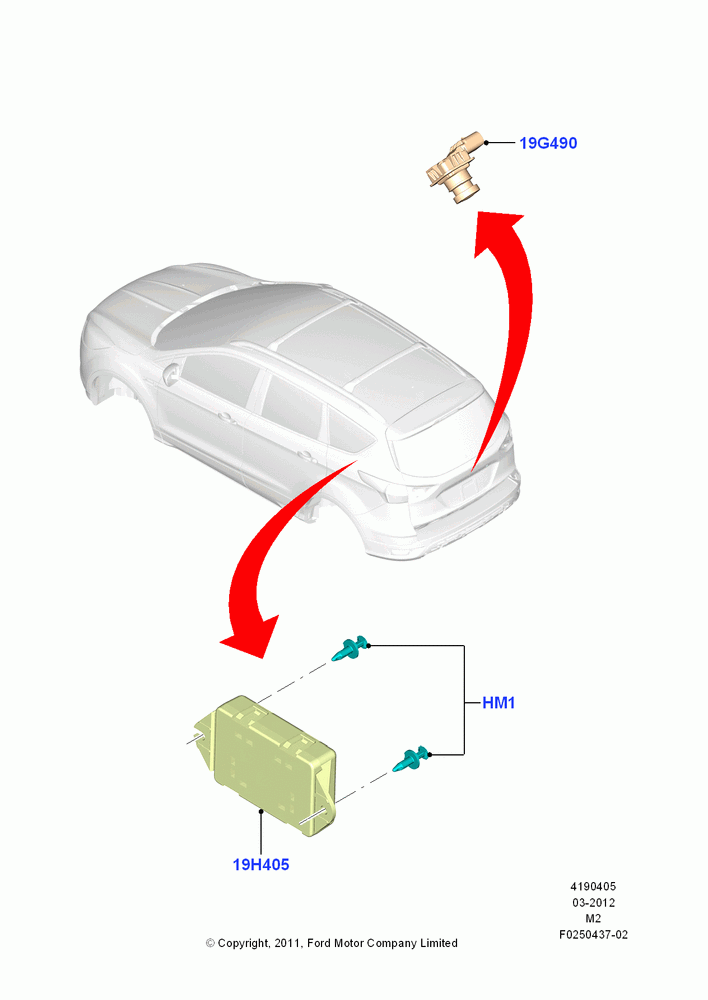05A - Camera Equipment, Rear View Camera-Fixed; 09/APR/2012-21/MAR/2016