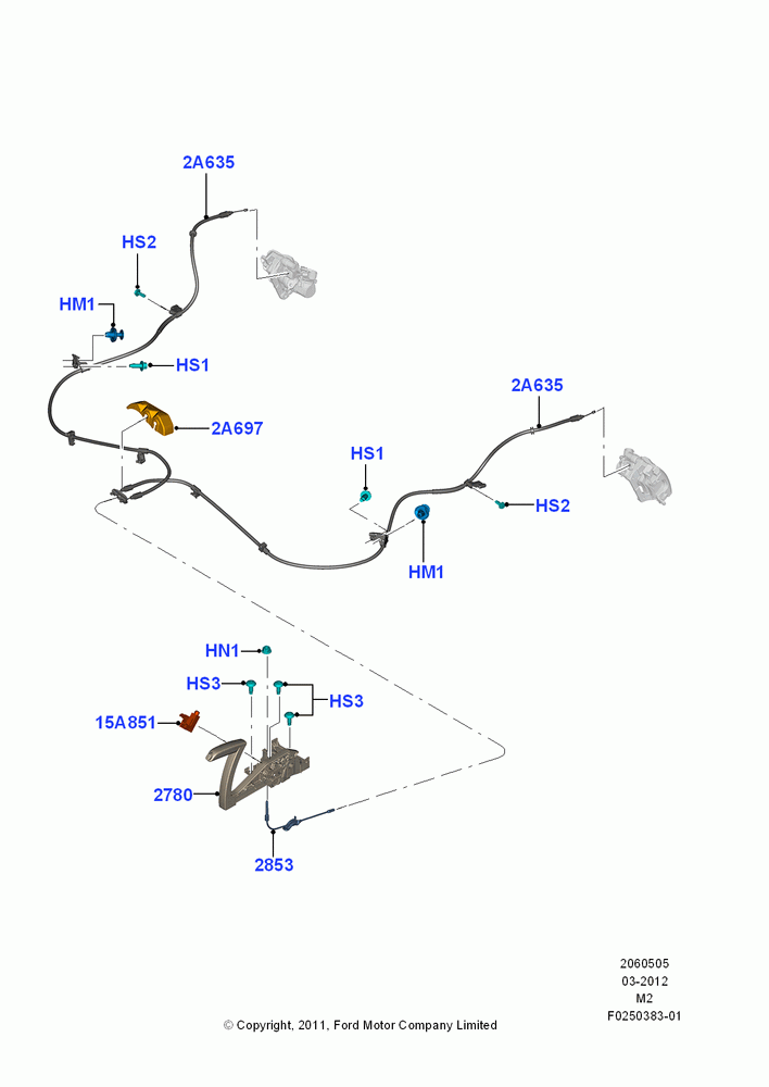 05A - Parking Brake; 09/APR/2012-21/MAR/2016