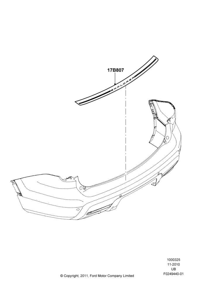 25XA - Body Dress Up Kits - Rear, Accessory; 04/OCT/2010-04/MAY/2015