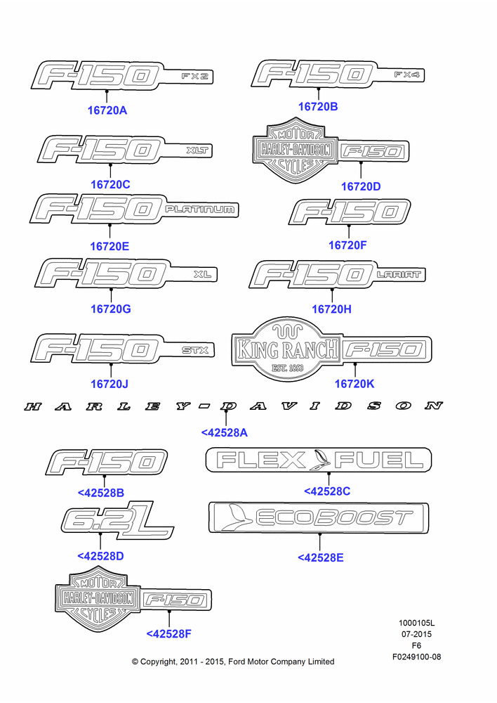 05L - Name Plates, Page A; 24/OCT/2011-23/DEC/2014