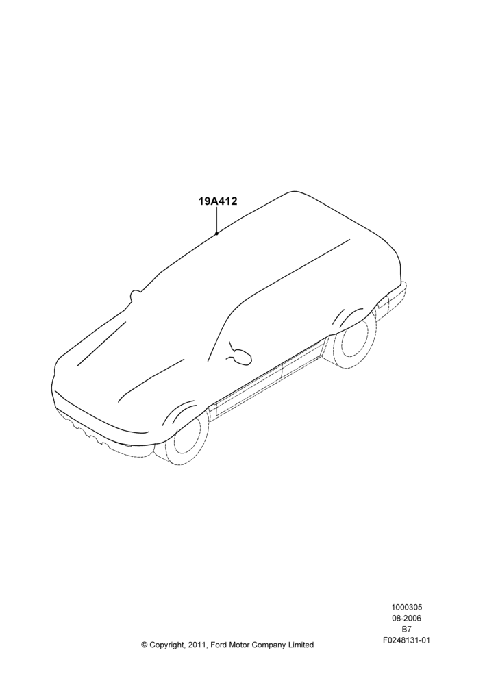 05E - Appearance And Maintenance Aids, Vehicle Cover; 02/AUG/2006-30/JUN/2017