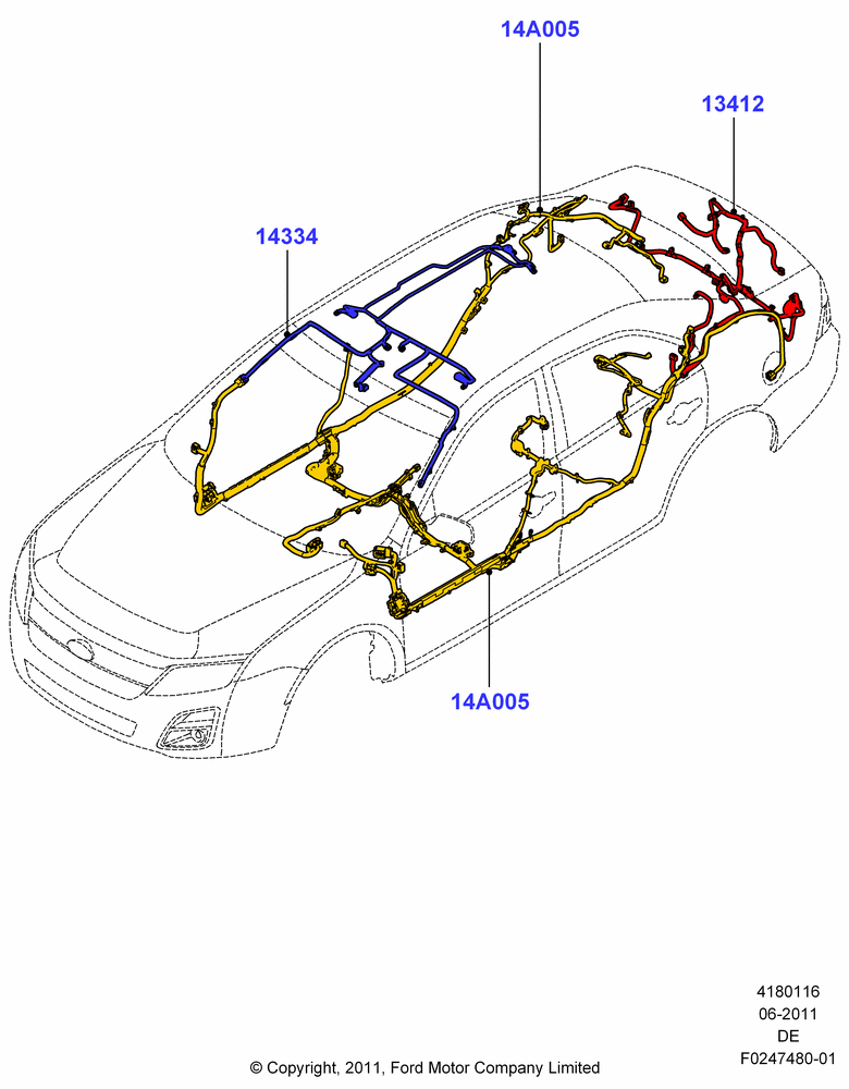 16R - Wiring - Body And Roof Console; 06/JUN/2011-29/JUL/2012
