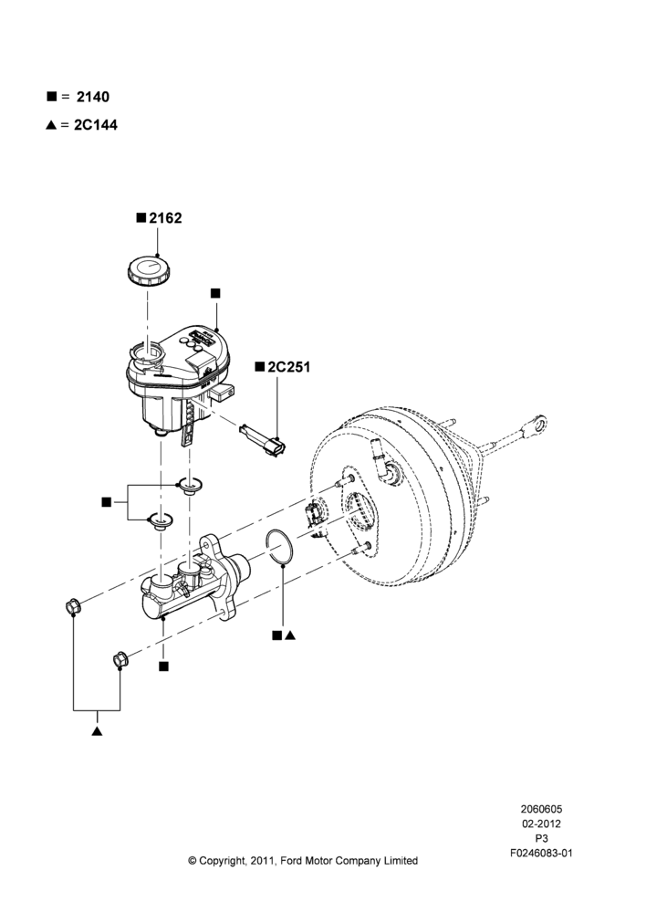 05B - Master Cylinder - Brake System; 29/FEB/2012