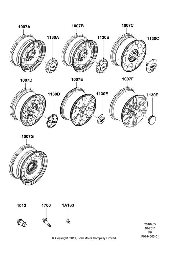 05W - Wheels, With 17" Wheels; 24/OCT/2011-20/AUG/2012