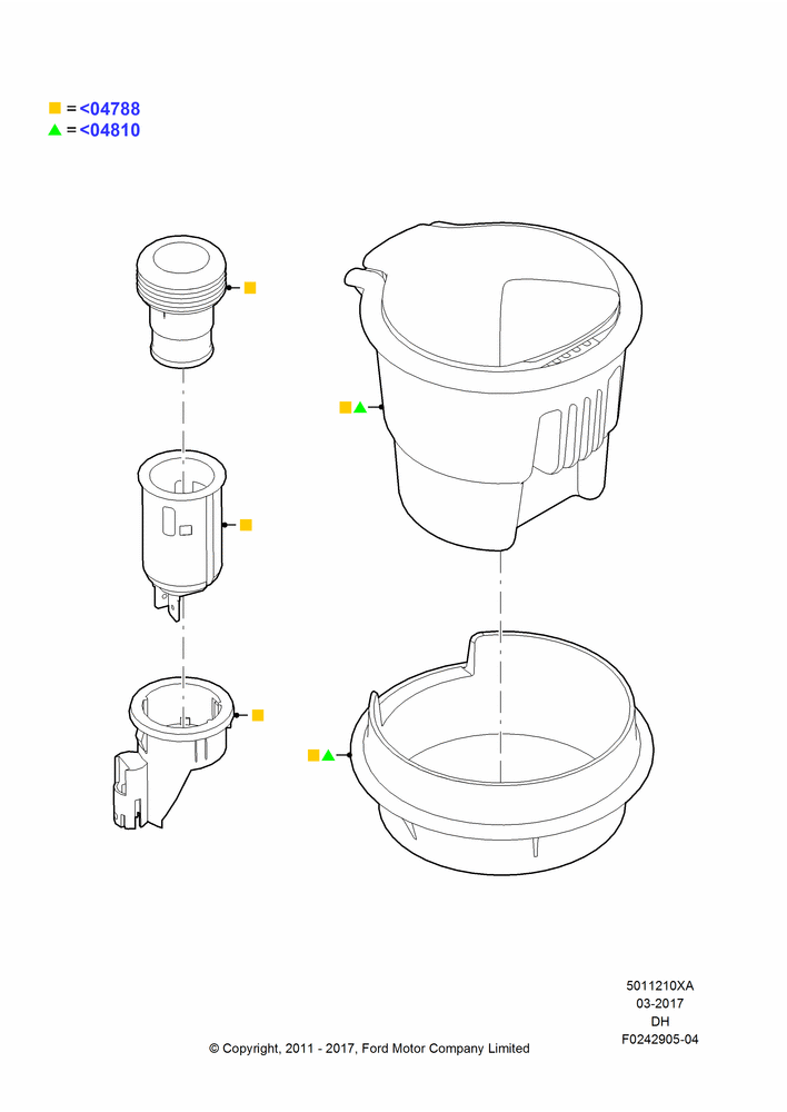 10XA - Console - Floor, Accessory; 31/JAN/2011-08/DEC/2014