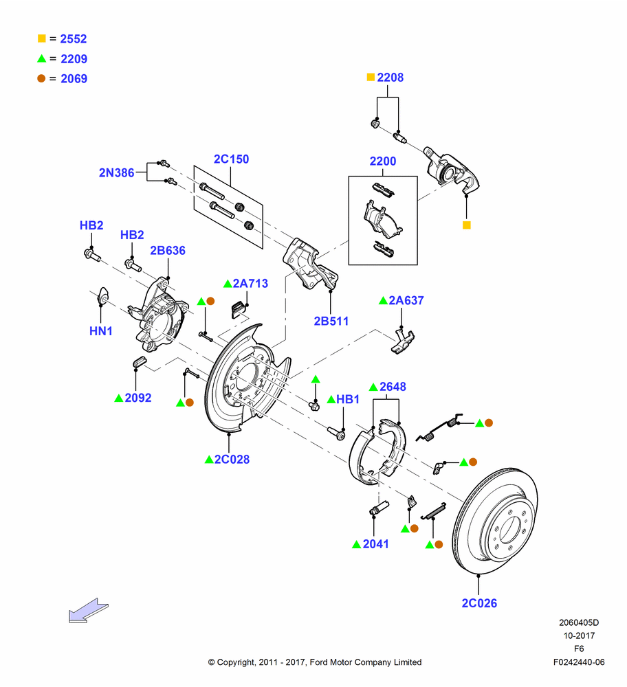 Rear Brake Discs and Calipers