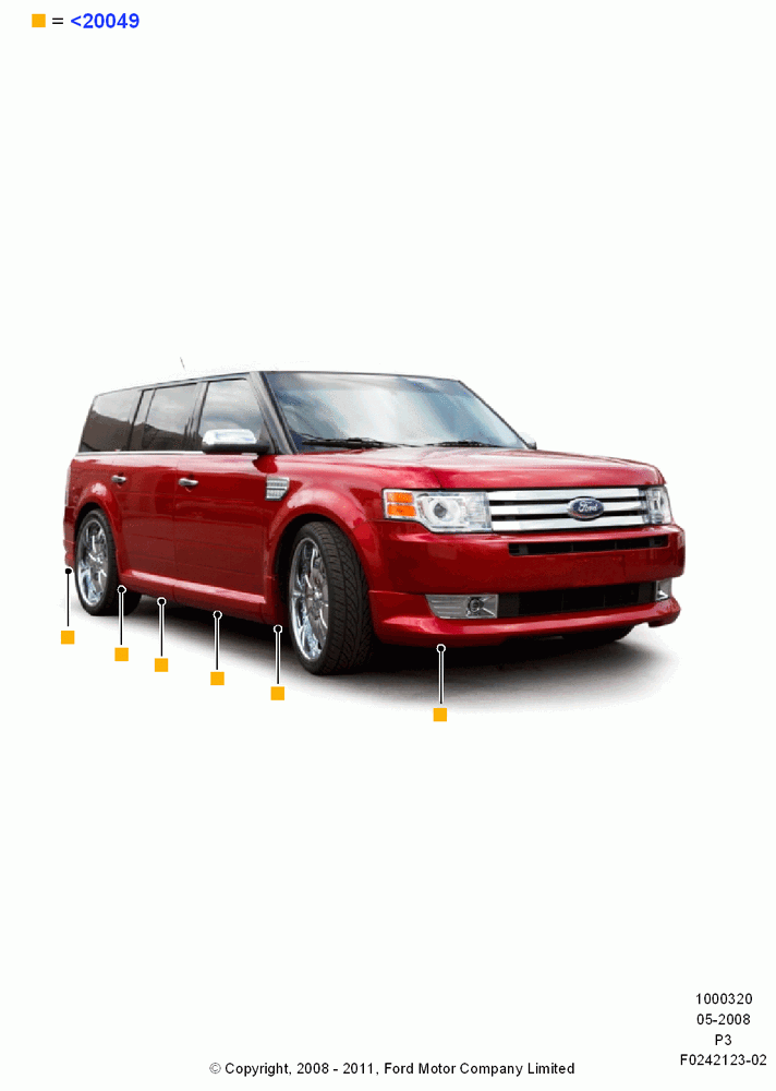 20XD - Body Dress Up Kits - Front, Less Trailer Towing Hitch, Kit Includes Front Fascia, Rear Fascia, Door Moldings, Quarter Panel Moldings, Set Of 11 Pieces; 02/MAY/2008-06/JUL/2009