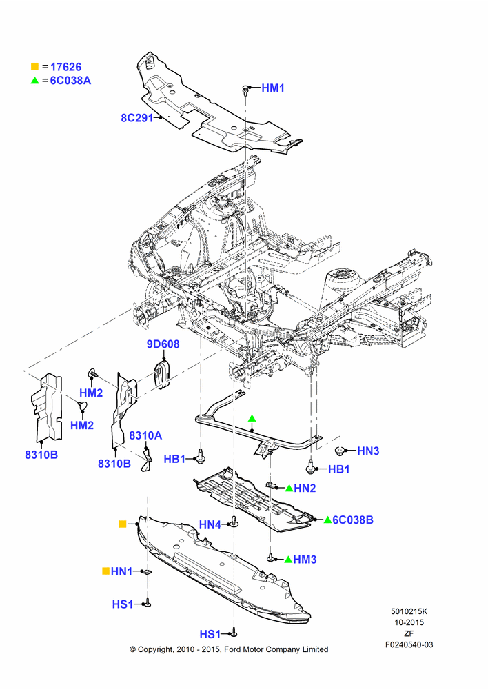 15K - Air Deflectors, Base, GT; 22/MAR/2010-27/JUN/2014