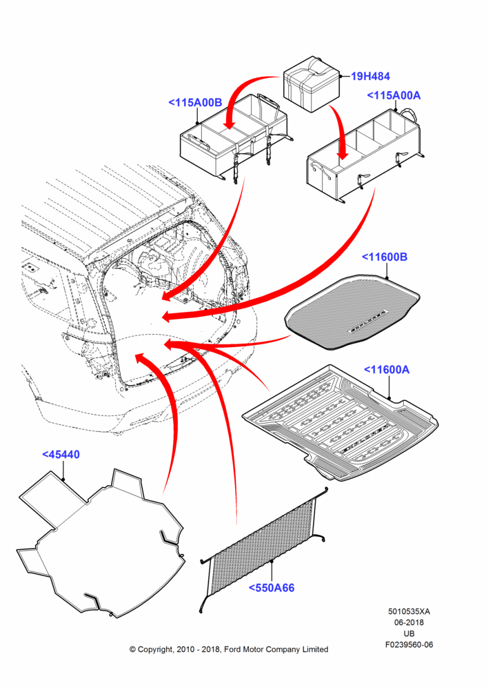 35XA - Load Compartment Trim, Accessory; 04/OCT/2010-04/MAY/2015