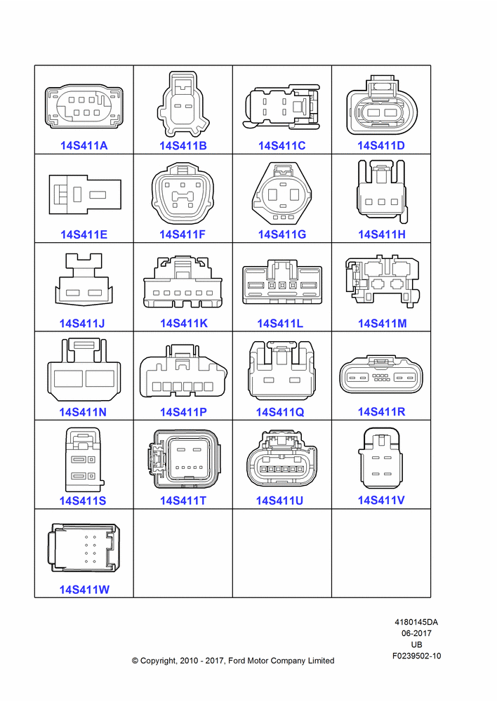 45DA - Pigtail Wiring Kits, Page A, Pumps And Motors; 01/NOV/2010-03/MAR/2019