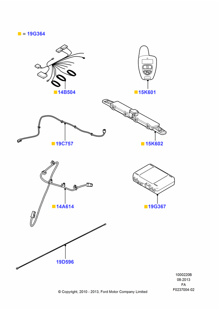 Remote Starting Kit, With Keyless Entry, Accessory, Less Security, Bi-Directional Remote Start
