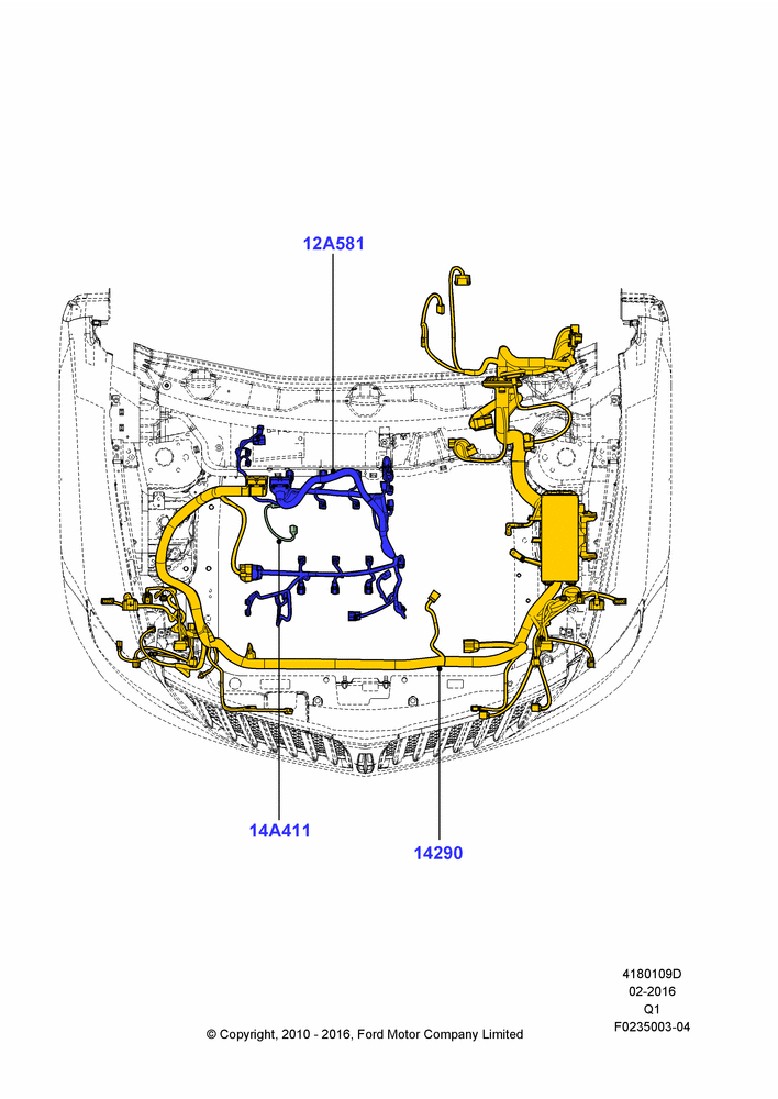09D - Wiring - Engine And Transmission, 3.5L 4V DOHC VCT SMPI V6 Gas, 3.7L DOHC V6 Gas., Lincoln/Mercury Series; 12/JUL/2010-24/DEC/2014