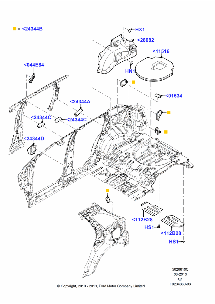 10C - Insulators - Rear; 12/JUL/2010-24/DEC/2014